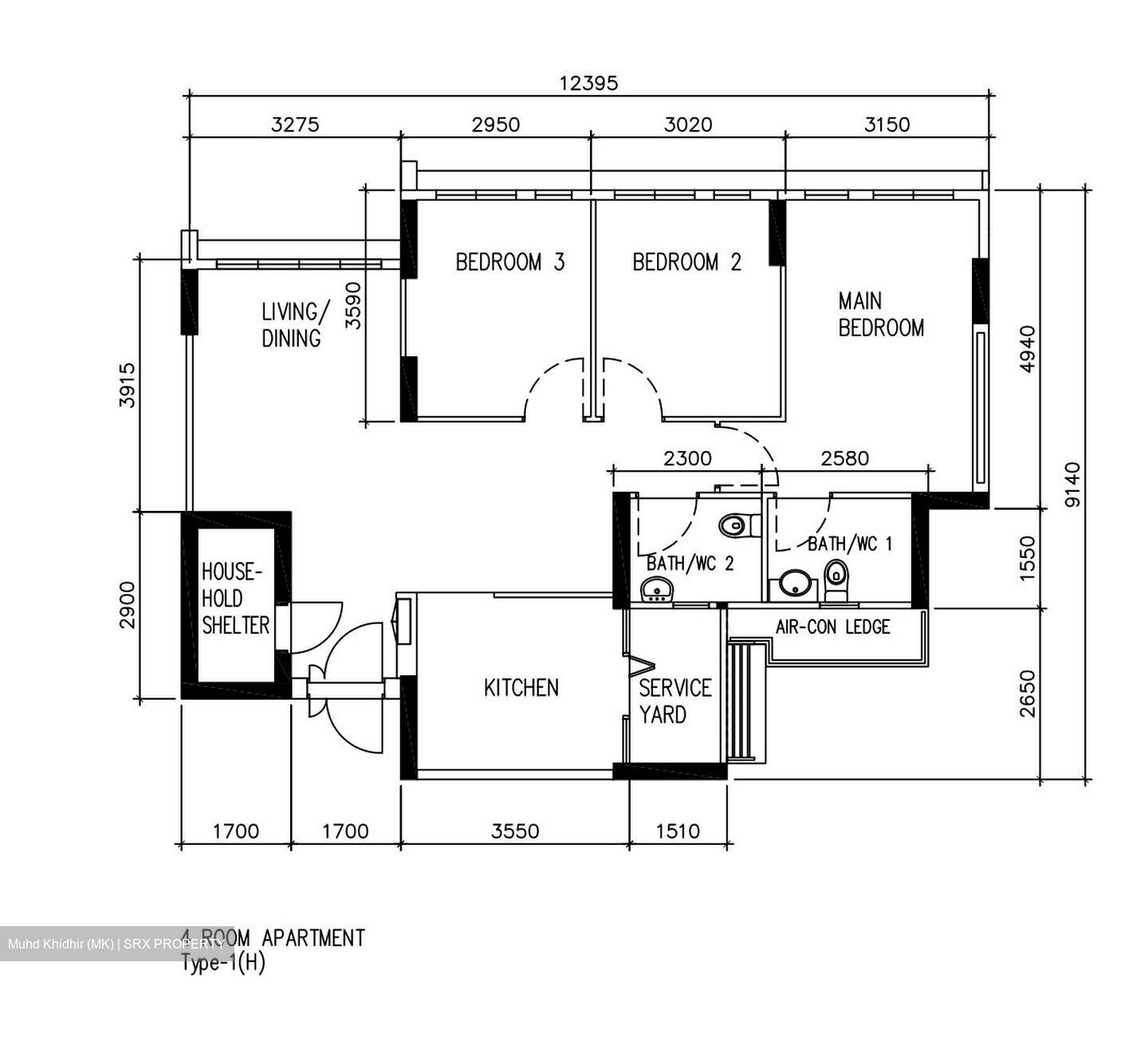 Blk 314B Waterway Cascadia (Punggol), HDB 4 Rooms #549328021